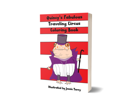 Quincy's Fabulous Traveling Circus Coloring Book